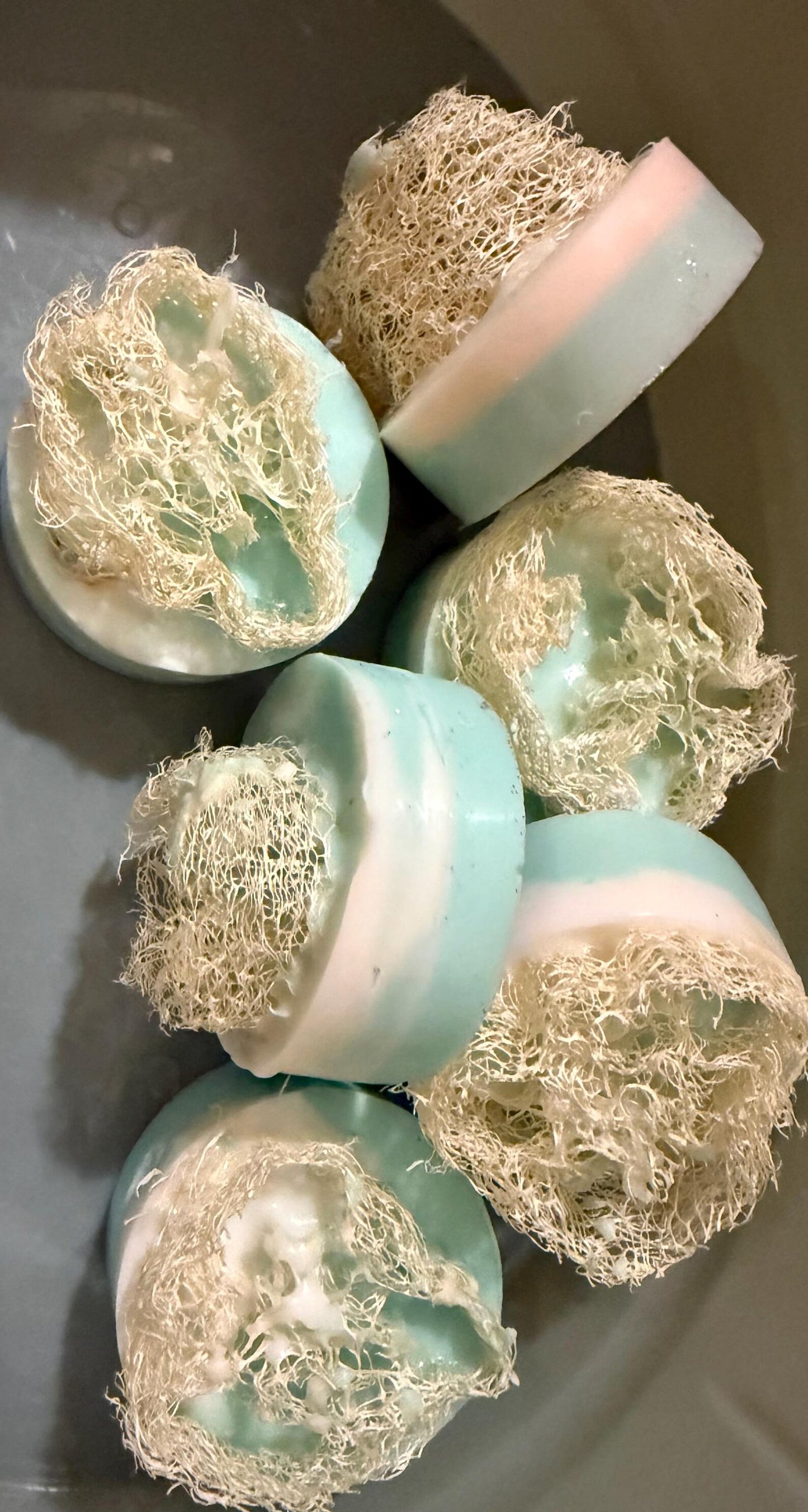 Mini Goat Milk & Loofah Soap