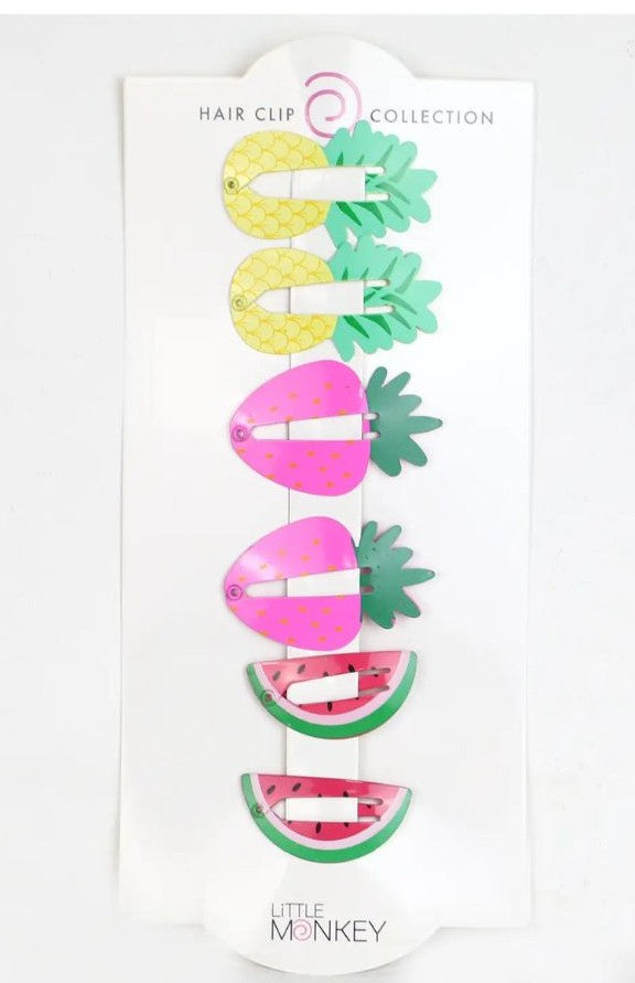 Fruity Hair Clips